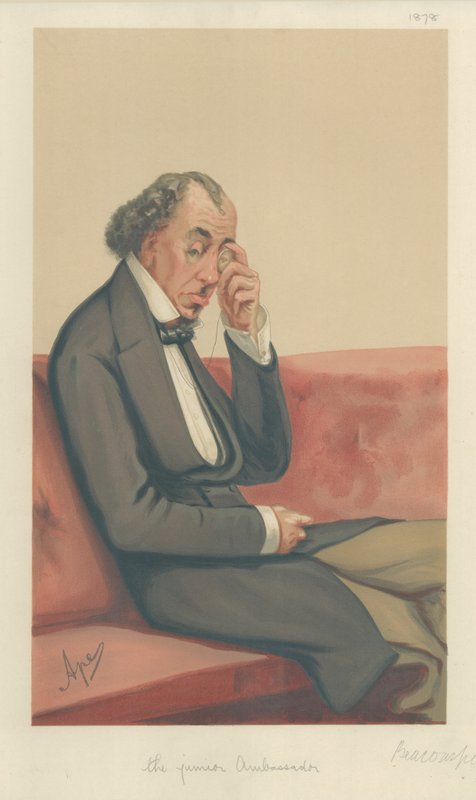 Benjamin Disraeli, jarlen av Beaconsfield av Carlo Pellegrini
