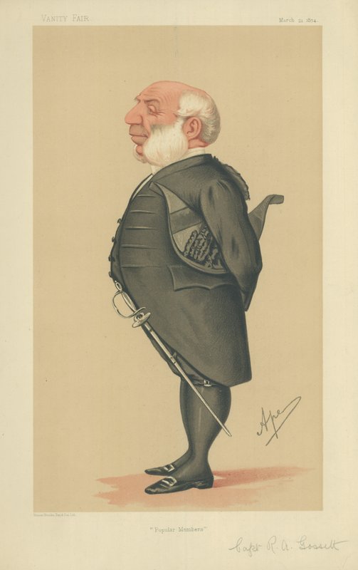 Kaptein Ralph Allen Gossett av Carlo Pellegrini