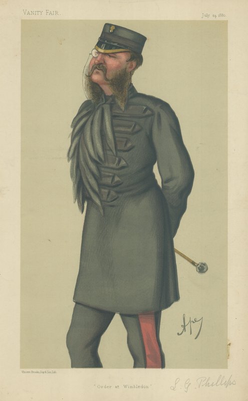Oberst Lewis Guy Phillips, Grenadier Guards av Carlo Pellegrini