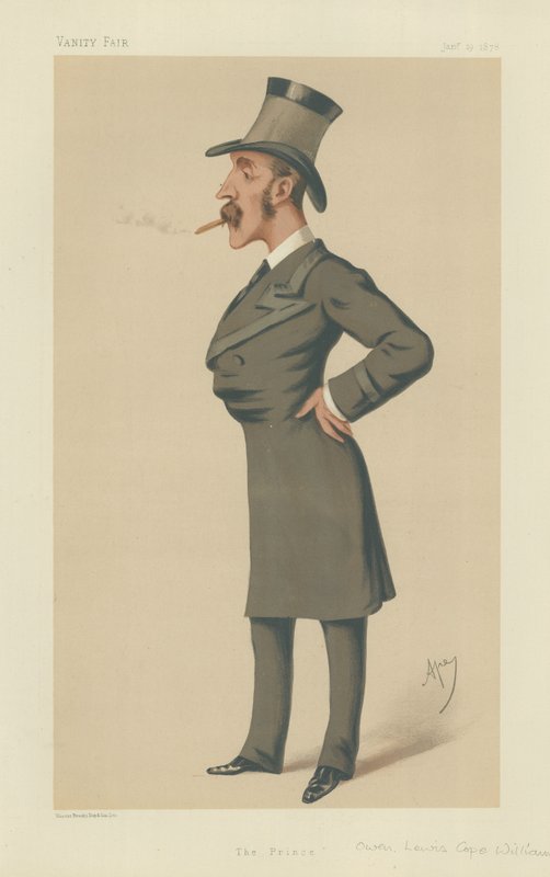 Oberst Owen Lewis Cope Williams av Carlo Pellegrini