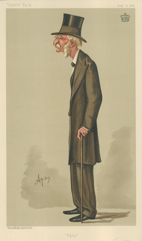 General Viscount Templetown, Upty, 18. august 1888, tegneserie Vanity Fair av Carlo Pellegrini