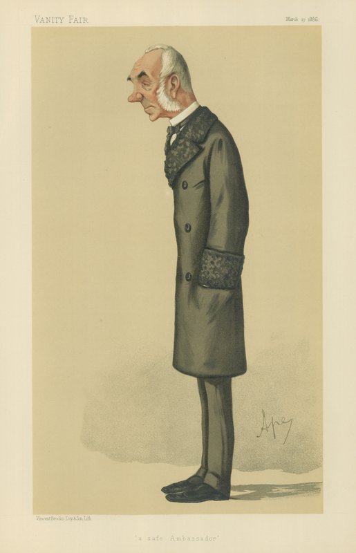 Hans fortreffelighet den Høyre ærede Sir Edward Thornton av Carlo Pellegrini