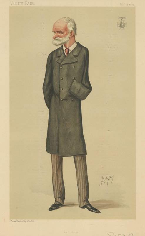 Generalløytnant Sir Samuel James Browne av Carlo Pellegrini