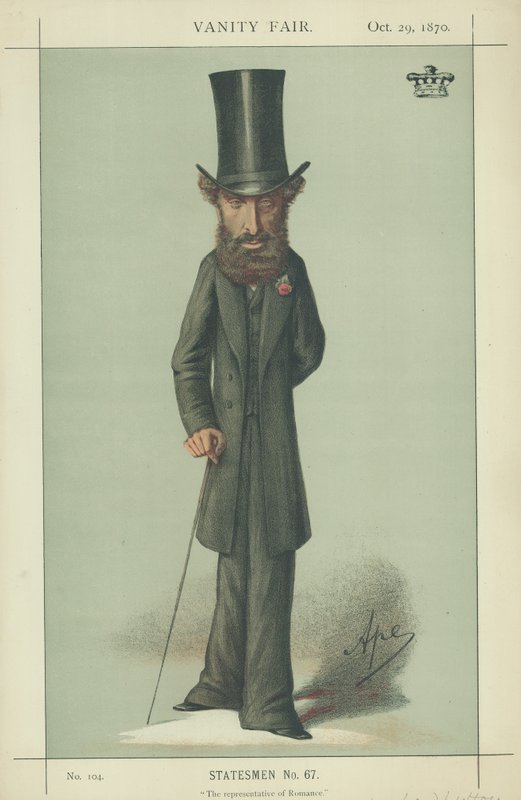 Lord Lytton av Carlo Pellegrini