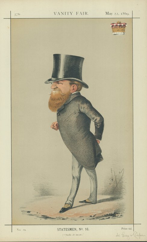 Lord de Gray og Ripon av Carlo Pellegrini