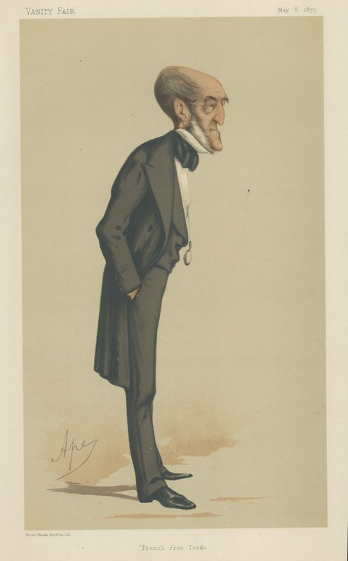 Mr. Michel Chevalier av Carlo Pellegrini