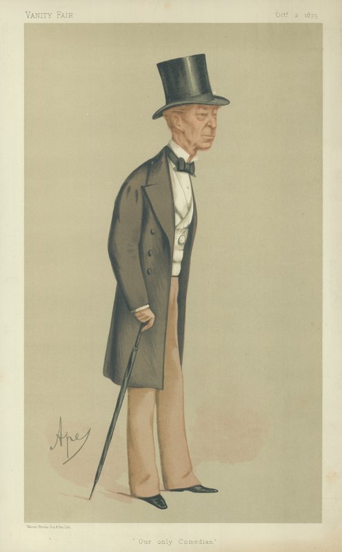 Mr Charles James Matthews av Carlo Pellegrini