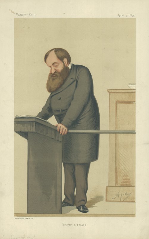 Mr Dwight L Moody av Carlo Pellegrini