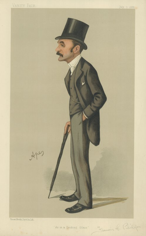 Mr Francis Charles Philips av Carlo Pellegrini