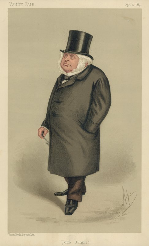 Mr John Bright av Carlo Pellegrini