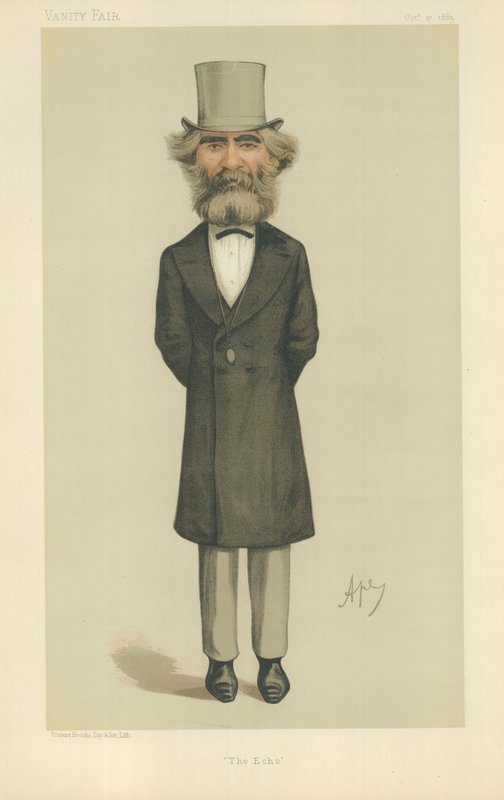 Mr John Passmore Edwards av Carlo Pellegrini