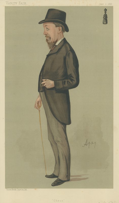 Mr Joseph Henry Blackburne av Carlo Pellegrini