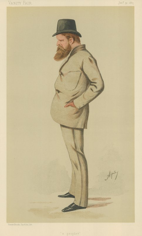 Mr Wilfrid Scawen Blunt av Carlo Pellegrini