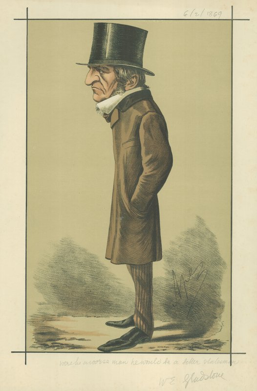 Mr William Ewart Gladstone av Carlo Pellegrini