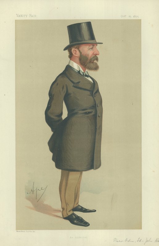 Kontreadmiral Lord John Hay av Carlo Pellegrini