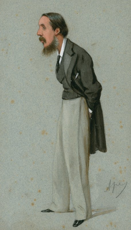 Rivers Wilson, Vanity Fair tegneserie, 9. november 1878, originalt kunstverk av Carlo Pellegrini