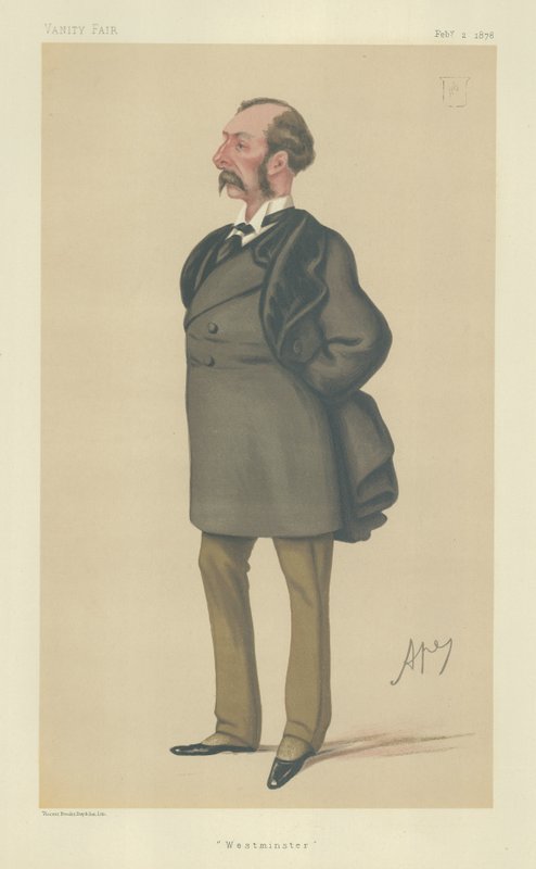 Sir Charles Russell av Carlo Pellegrini