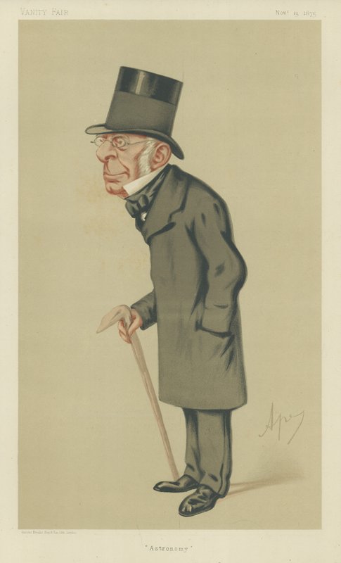 Sir George Biddell Airy av Carlo Pellegrini
