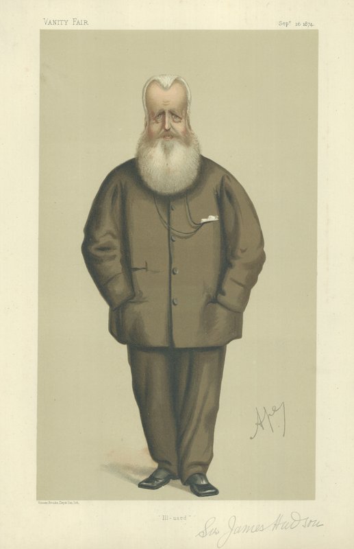 Sir James Hudson av Carlo Pellegrini