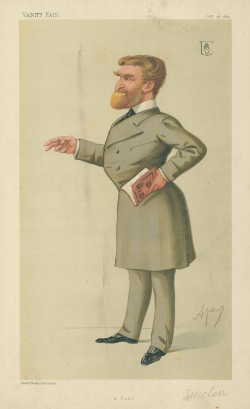 Sir John George Sinclair, A poet, 16. oktober 1880, tegneserie Vanity Fair av Carlo Pellegrini