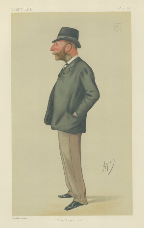 Sir Percy Florence Shelley av Carlo Pellegrini