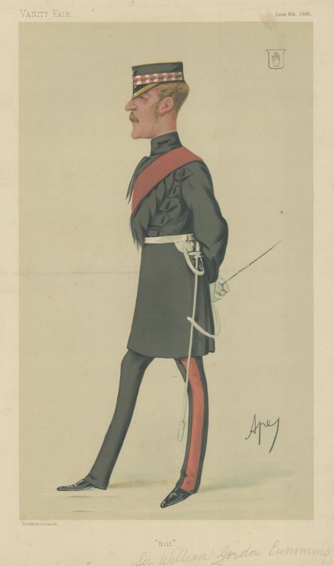 Sir William Gordon Cumming av Carlo Pellegrini