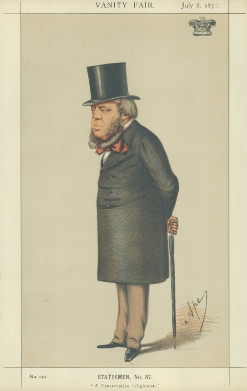 Hertugen av Marlborough (farge litho) av Carlo Pellegrini