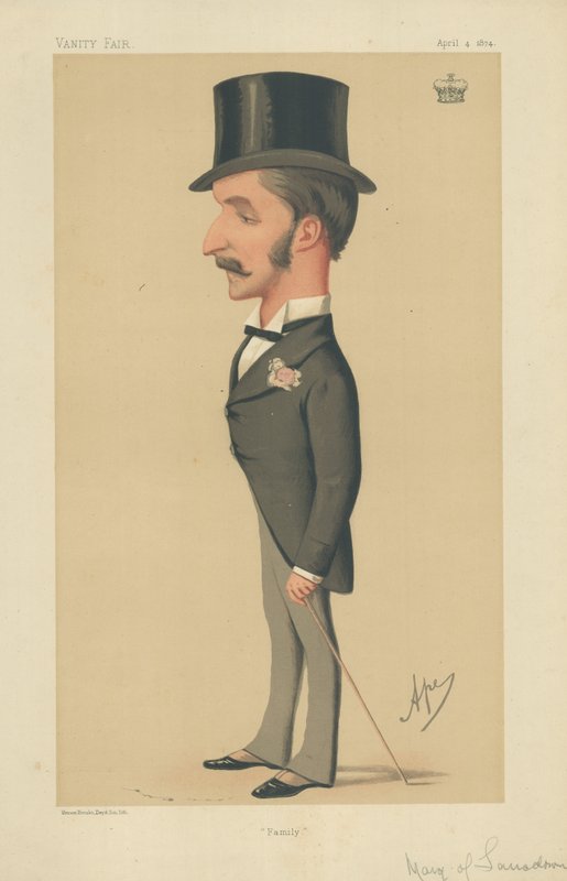 Markisen av Lansdowne av Carlo Pellegrini
