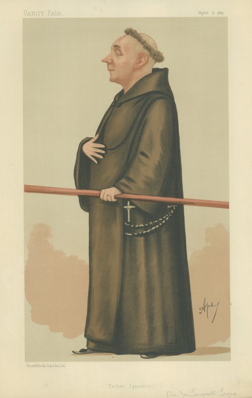 Pastor Joseph Leycester Lyne av Carlo Pellegrini