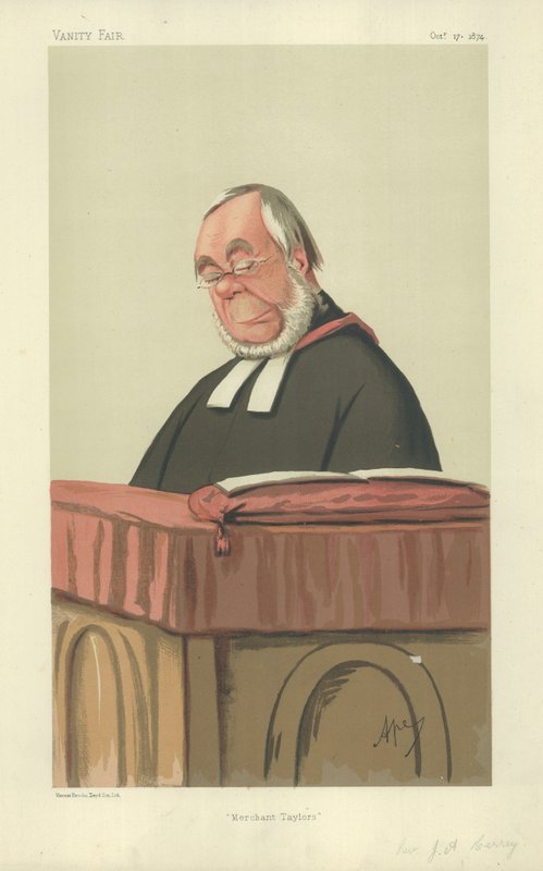 Pastor James Augustus Hessey av Carlo Pellegrini