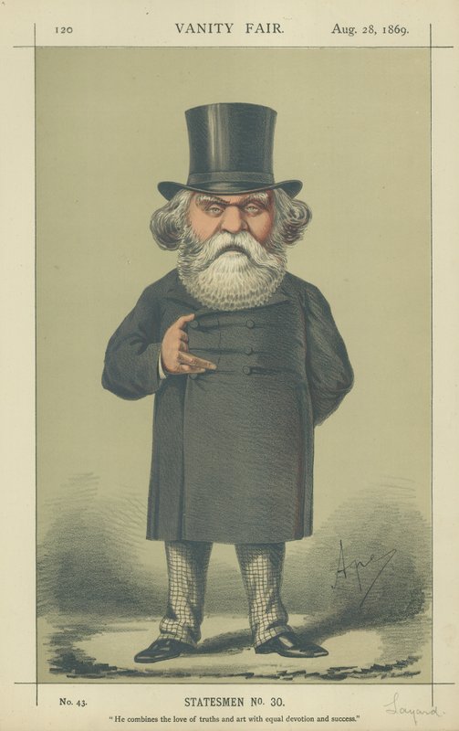 The Right Hon A H Layard av Carlo Pellegrini