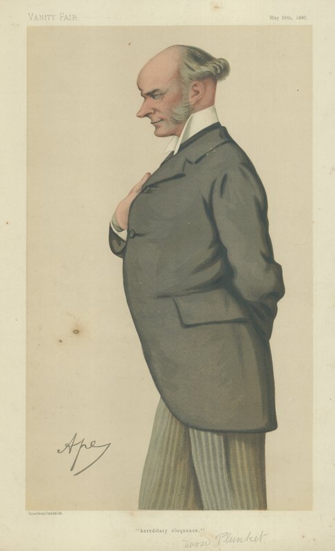 The Right Hon David Plunket av Carlo Pellegrini