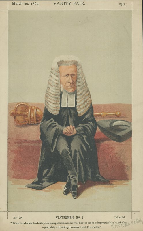 William Page Wood, Baron Hatherley av Carlo Pellegrini