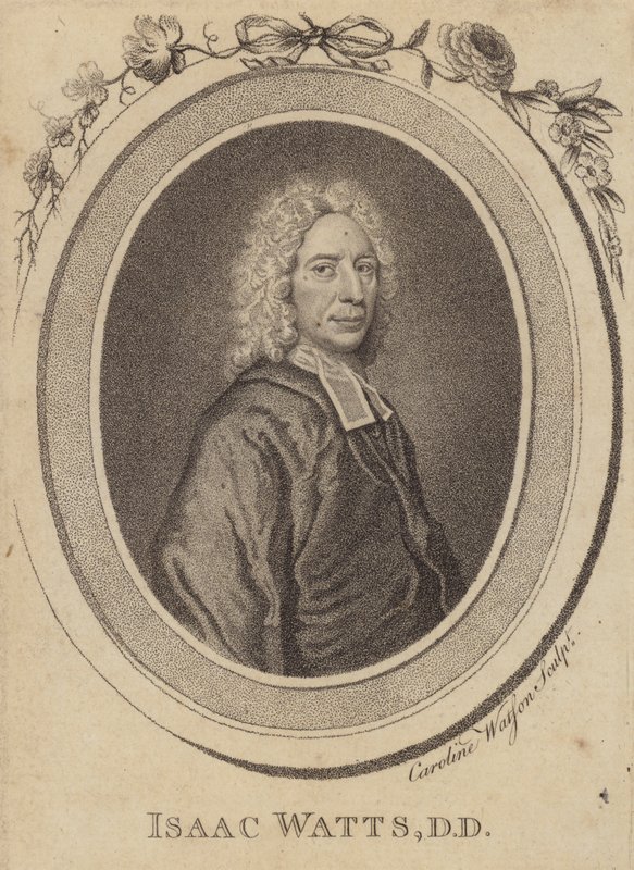 Isaac Watts, engelsk kristen minister, salmeforfatter og teolog av Caroline Watson