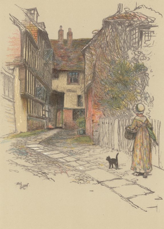 The Mermaid Inn, Rye av Cecil Charles Windsor Aldin