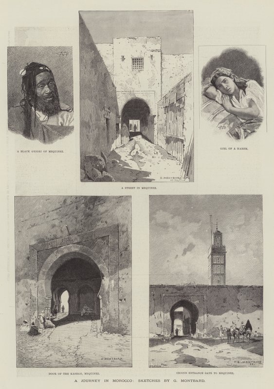 En reise i Marokko av Charles Auguste Loye