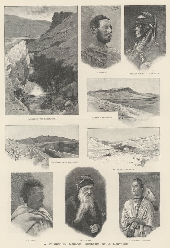 En reise i Marokko av Charles Auguste Loye