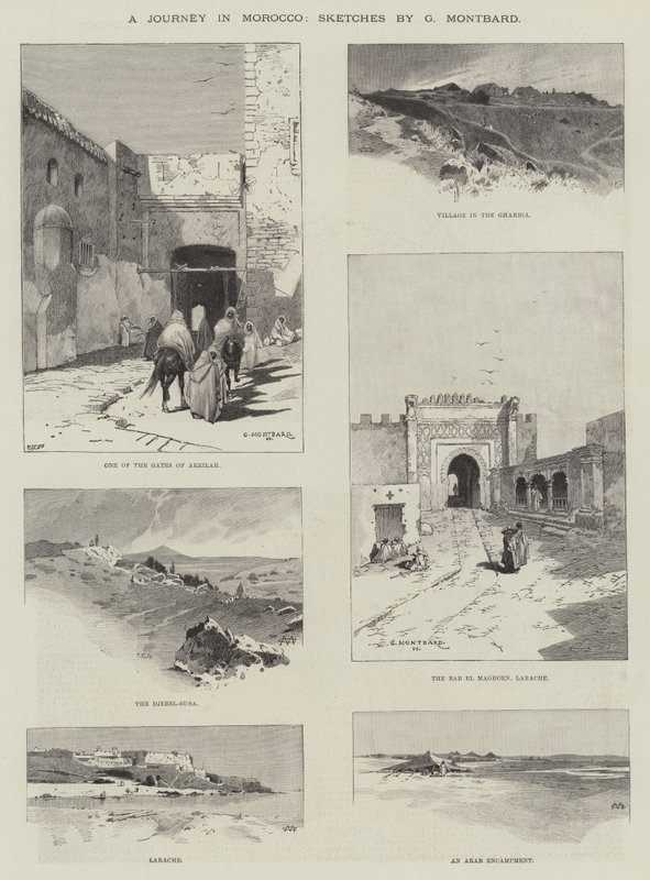 En reise i Marokko av Charles Auguste Loye
