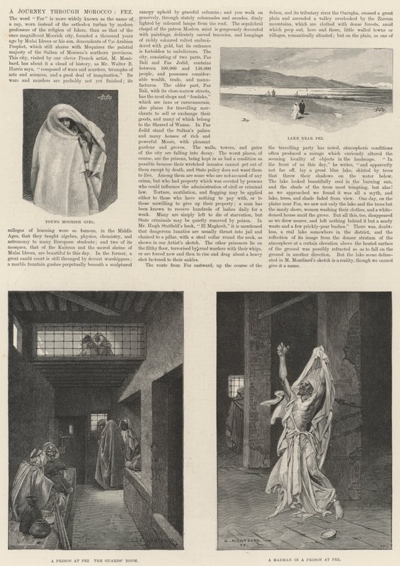En reise gjennom Marokko, Fez av Charles Auguste Loye
