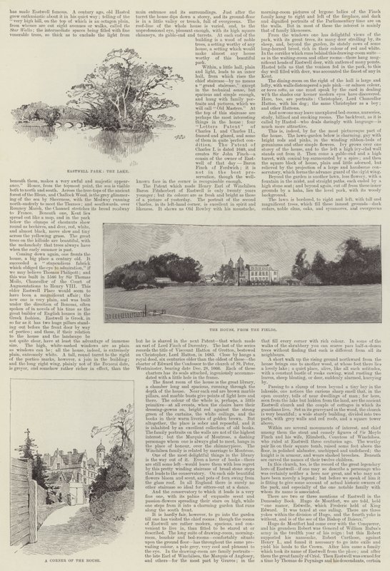 Eastwell Park av Charles Auguste Loye