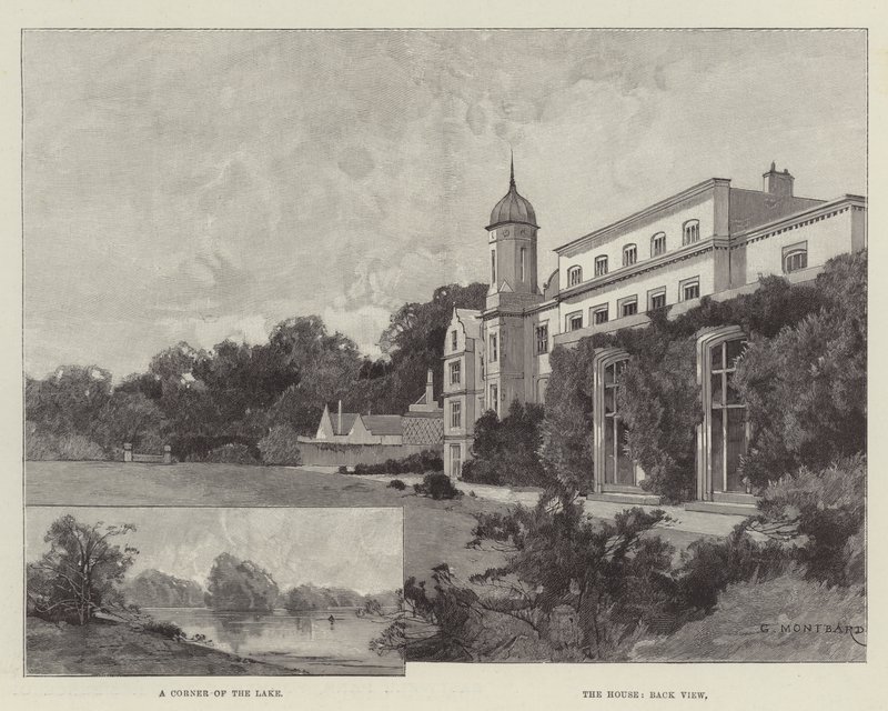 Eastwell Park av Charles Auguste Loye