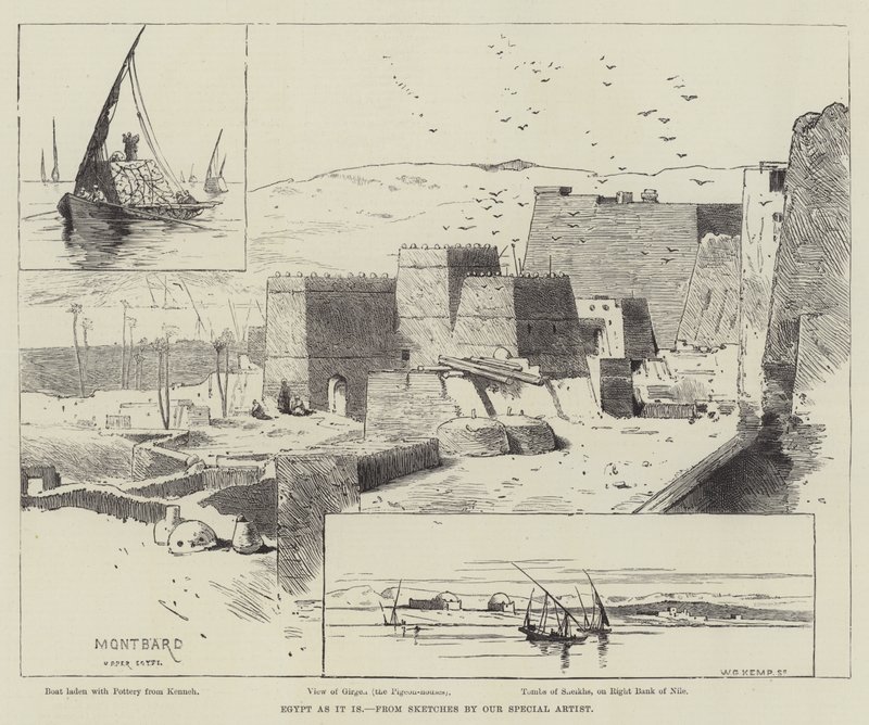 Egypt som det er av Charles Auguste Loye