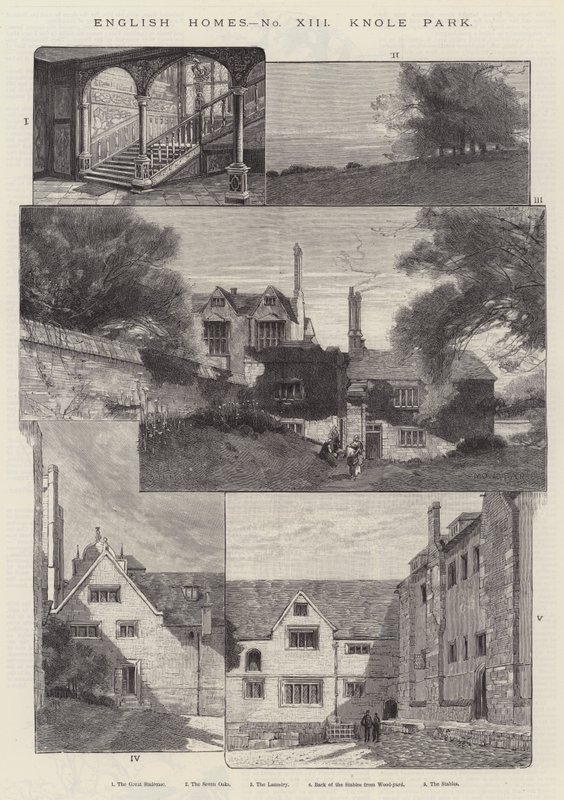 Knole Park av Charles Auguste Loye