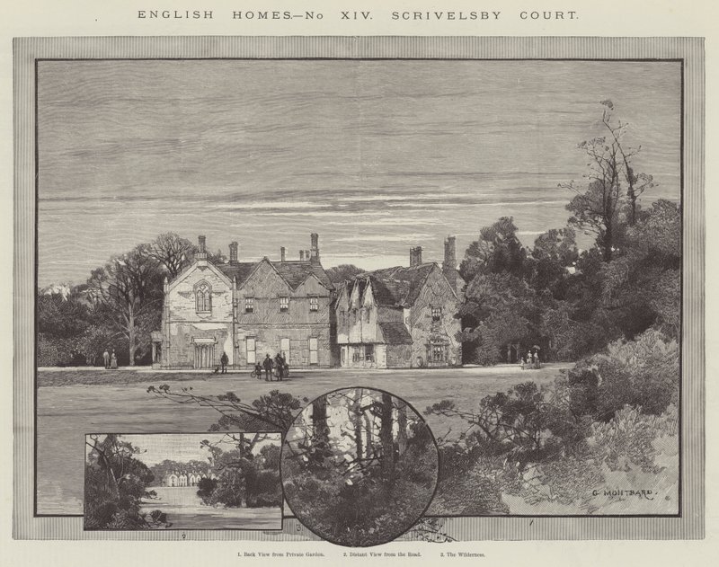 Scrivelsby Court av Charles Auguste Loye