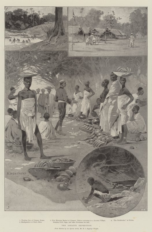 Ashanti-ekspedisjonen av Charles Auguste Loye