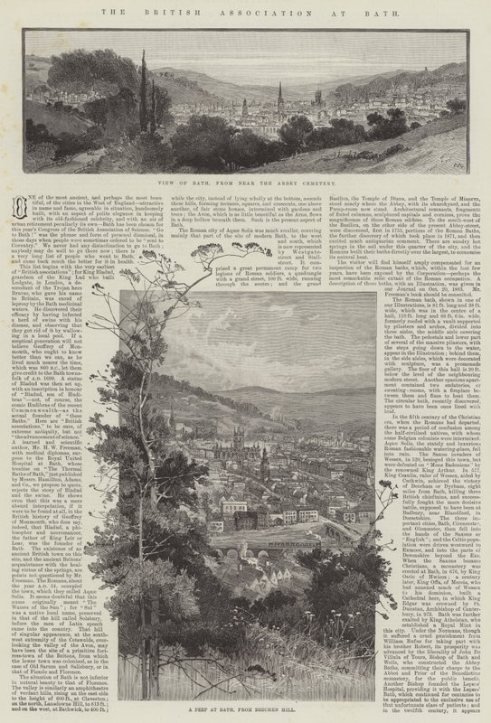 British Association at Bath av Charles Auguste Loye