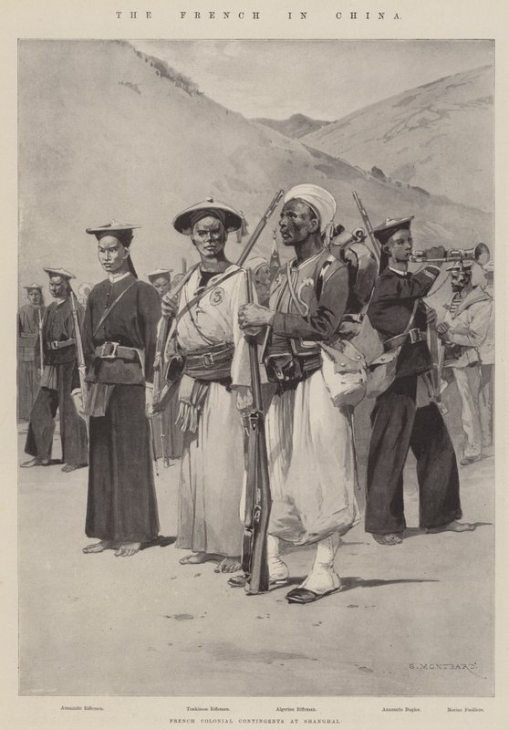 Franskmennene i Kina av Charles Auguste Loye