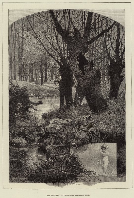 Månedene, september av Charles Auguste Loye