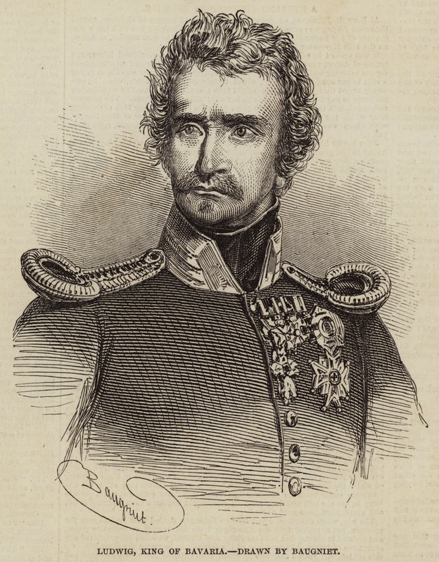 Ludwig, konge av Bayern av Charles Baugniet