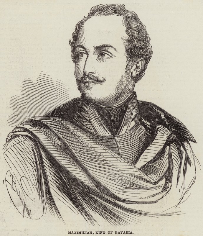 Maximilian, konge av Bayern av Charles Baugniet